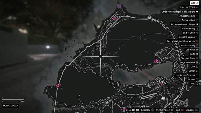 As I’ve now learned, don’t drive to the top of the map. There isn’t much up there to do.
